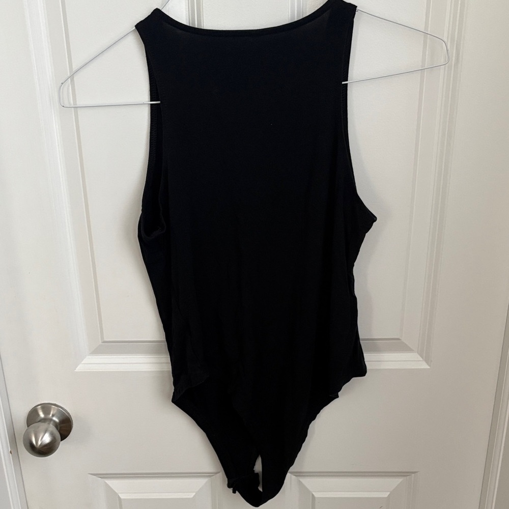 Amazon Black Sleeveless Bodysuit - Picture 5 of 5
